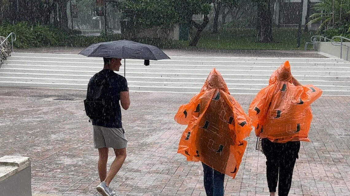 Will the rain soak and flood us this weekend? See how it hit the UM campus