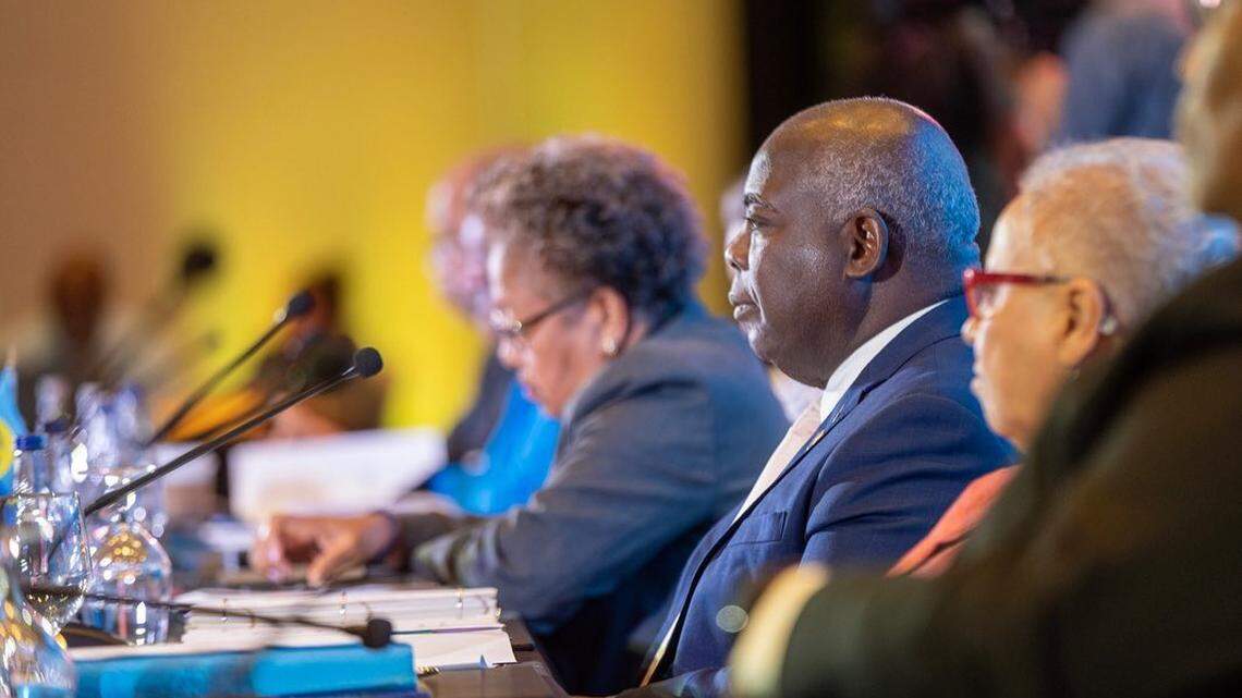 Bahamas Prime Minister Philip Davis chaired the 44th regular meeting of Caricom in Nassau where he announced that the community will focus on bolstering the Haiti National Police rather than deploying troops into Haiti. 