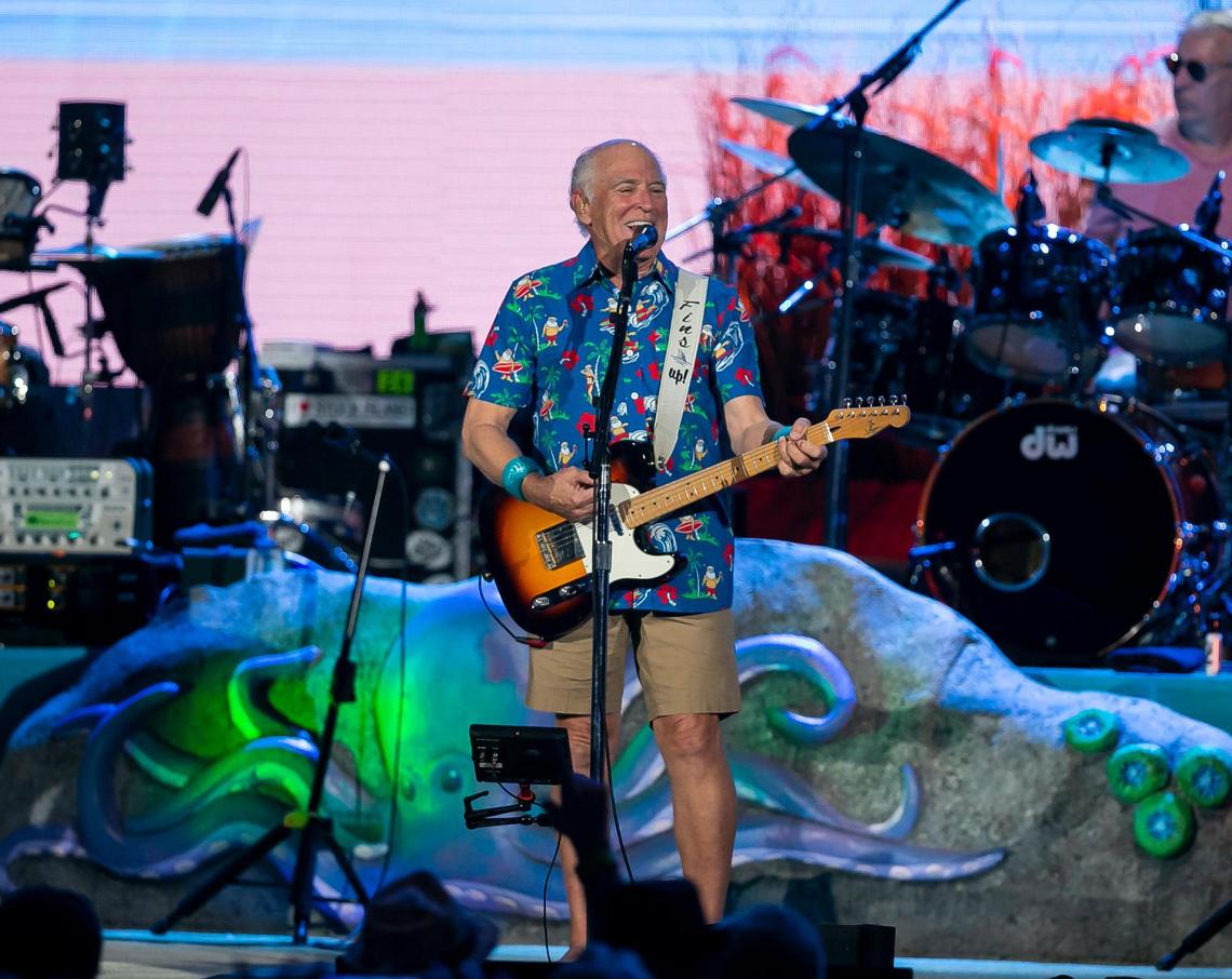 Jimmy Buffett performed at the iTHINK Financial Amphitheatre near West Palm Beach, Florida on Dec. 9, 2021. The 2nd Annual Just a Few Friends: Key West Favorite Son Celebration festival on Aug. 29-Sept. 1 pays tribute to Buffett on the island where his career got started in the early-1970s.