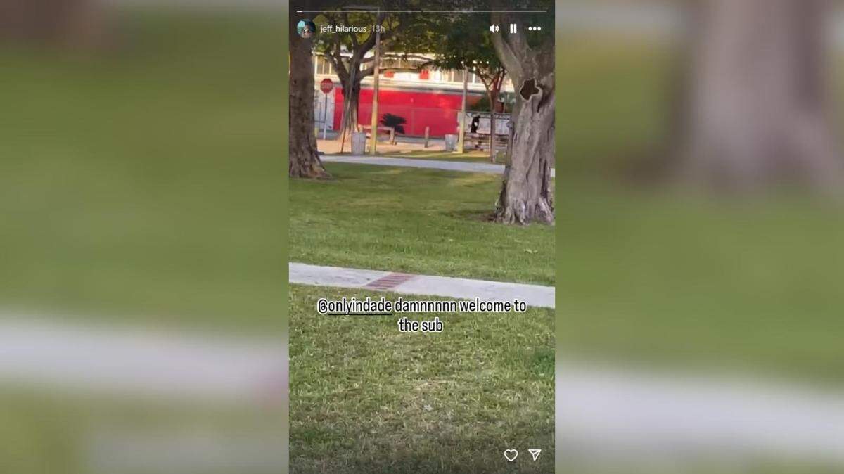 Miami-Dade officers shot a man armed with a gun as he ran away from them across a Brownsville park where children were playing on Wednesday, March 20, 2024, according to police.