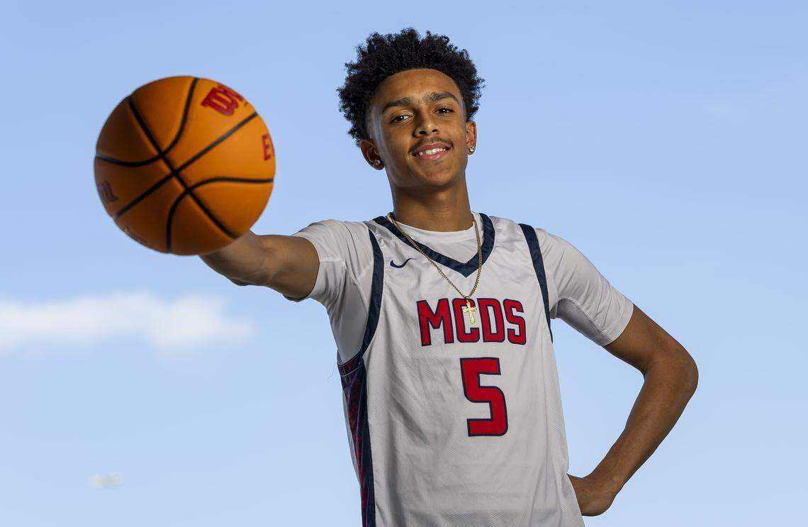 Miguel Orbe, Miami Country Day School, Basketball. All-Miami players photographed at Brian Piccolo Sports Park on Wednesday, March 25, 2026, in Cooper City, Fla.