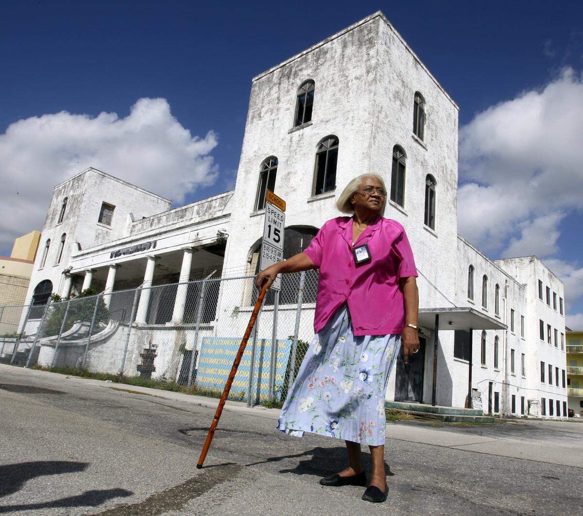 Northwest 22nd Avenue from 135th to 79th streets has been co-designated Georgia Jones-Ayers Way, in honor of the Miami-Dade activist (pictured in 2011), who died at 86 in 2015.