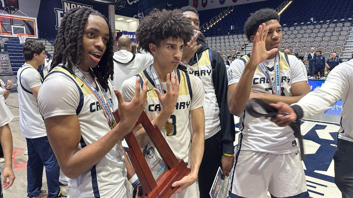 Calvary Christian flexes muscle as it cruises to back-to-back state titles