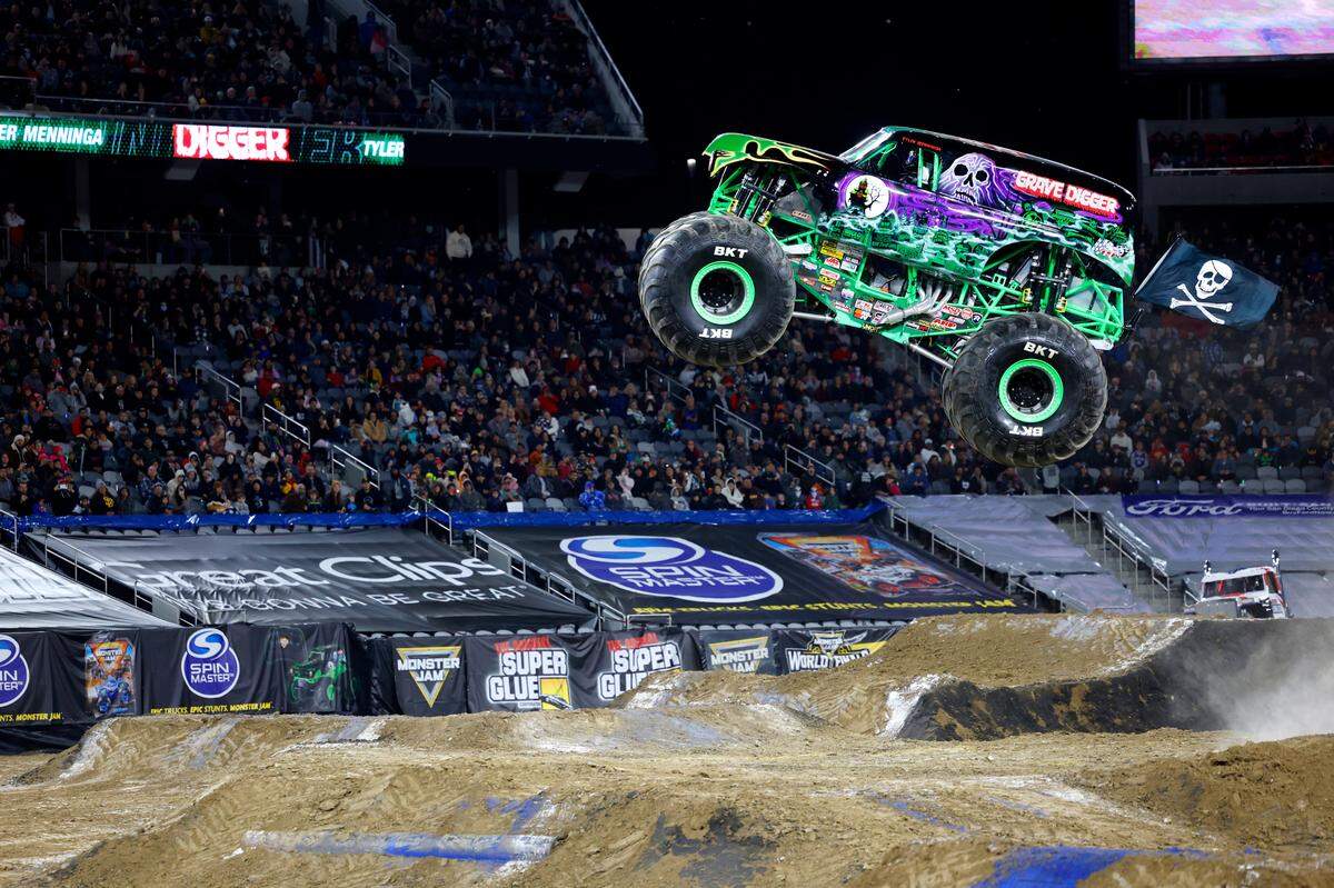 Grave Digger. This adrenaline-fueled spectacle that features larger-than-life trucks performing gravity-defying stunts is back for an action-packed weekend at loanDepot Park on February 24 & 25.