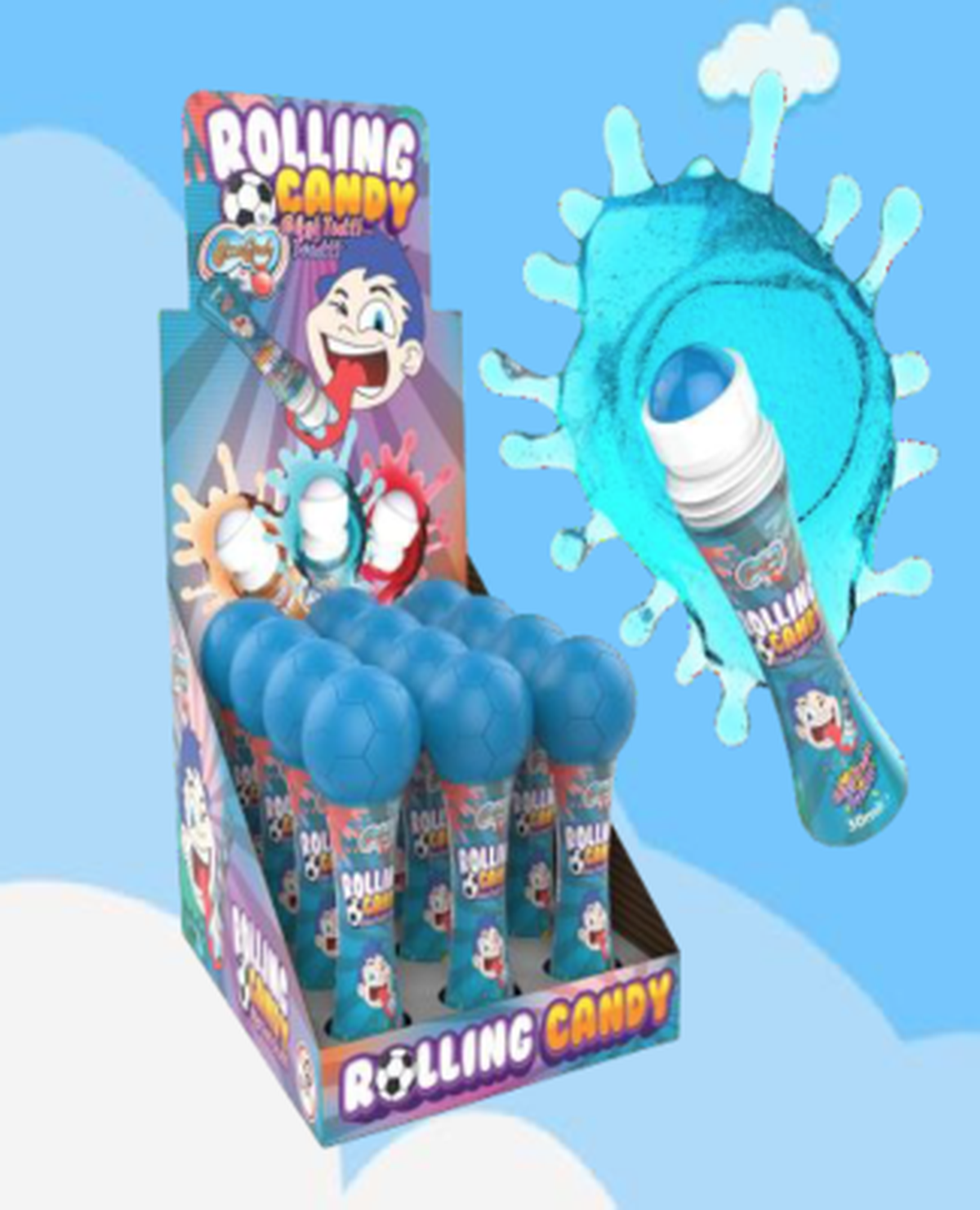 Cocco Candy Rolling Candy Tutti Frutti flavor