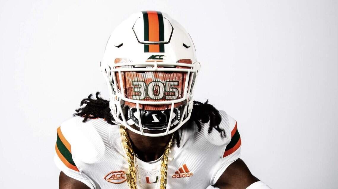 Tre’Quon Fegans used to watch ‘The U’ on repeat. Now he wants to lead Miami back to glory