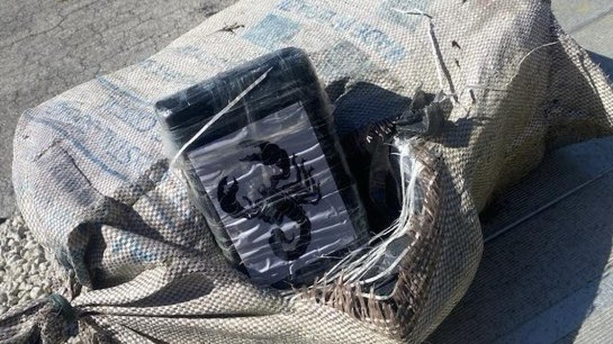 A boater found a burlap sack containing 25 bricks of cocaine weighing around 65 pounds floating in the ocean off Fort Lauderdale Saturday, Feb. 8, 2025, according to the U.S. Border Patrol.
