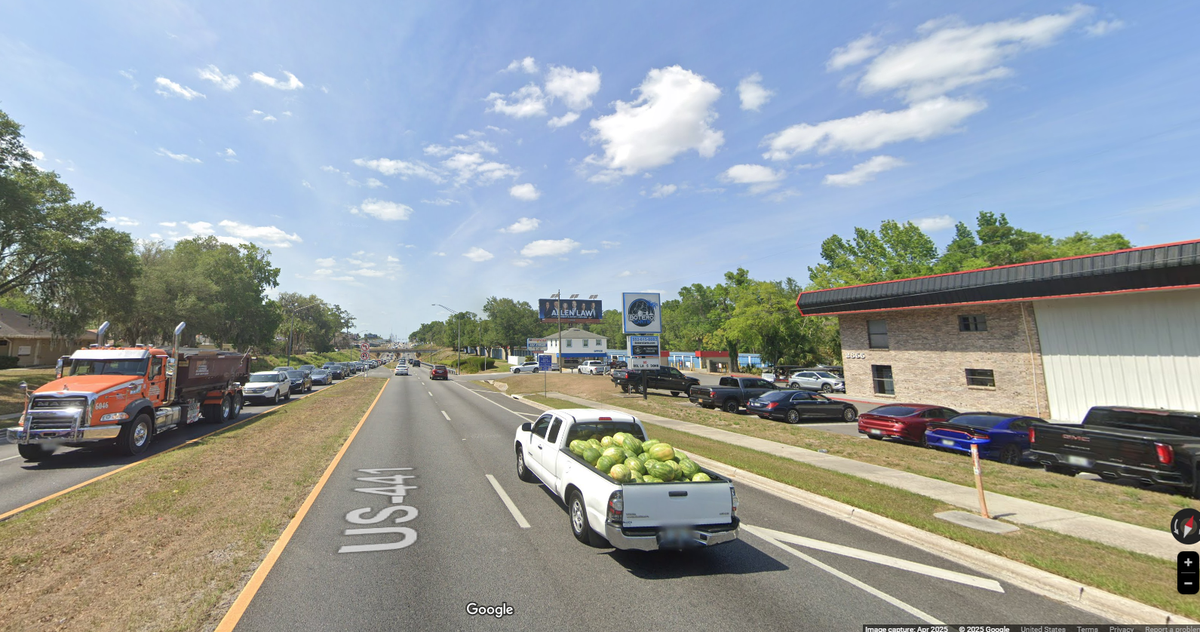The woman started shooting at the deputy’s head as the squad car reached the 2900 block of U.S. 441 in Ocala, Florida, the Marion County Sheriff’s Office says. Both were transported to a hospital and later released.