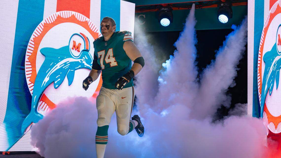 Dolphins release 2022 second-round pick Liam Eichenberg amid roster purge
