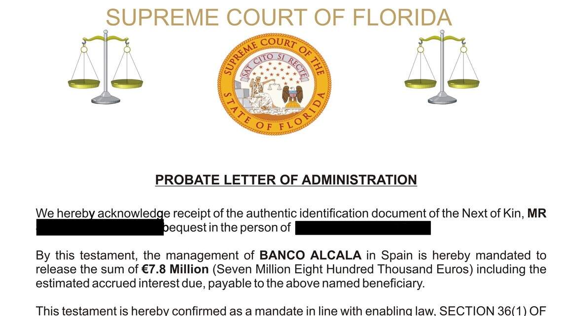 Scam emails asking for money aren’t from us, Florida Supreme Court warns