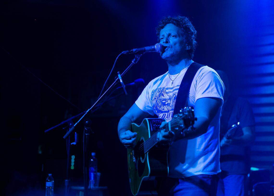 Zack Seemiller performs at Smokin’ Tuna Saloon on Friday, Dec. 10, 2021, in Key West, Florida.