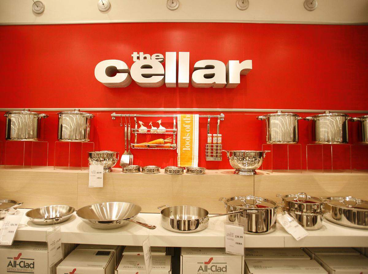In 2006, The Cellar at the Aventura Macy’s store, the department of kitchenware.
