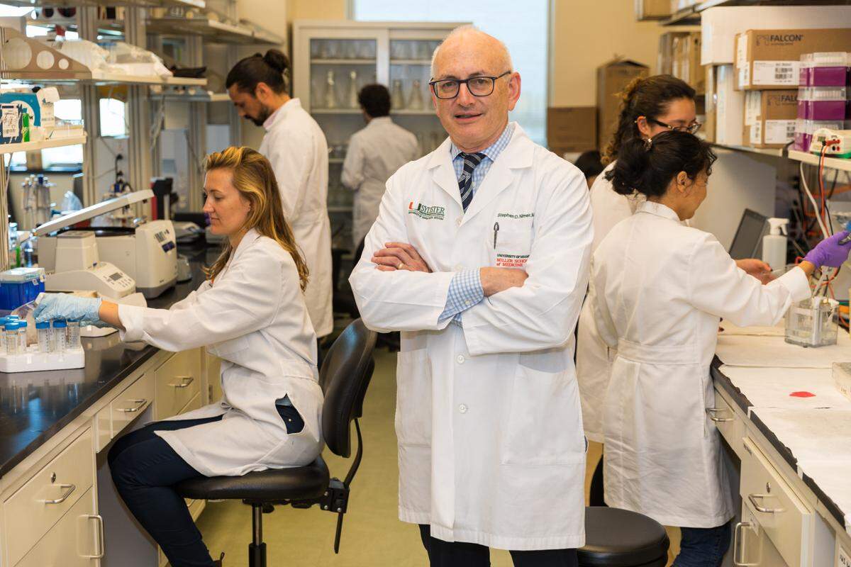 Dr. Stephen D. Nimer, director of Sylvester Comprehensive Cancer Center at the University of Miami Miller School of Medicine and UHealth.