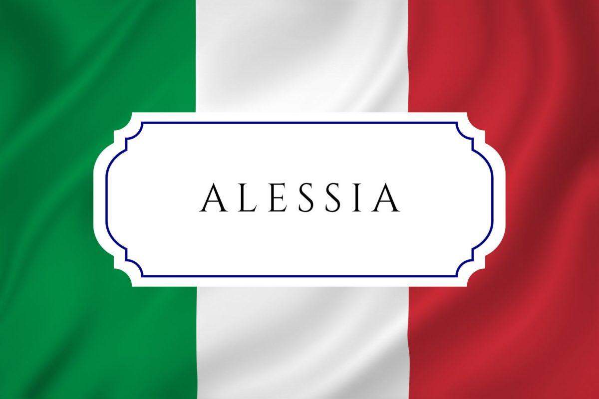 european girl names alessia