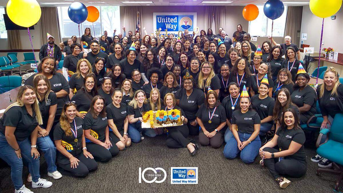 United Way Miami has been helping families since 1924. The community organization is celebrating its centennial year.