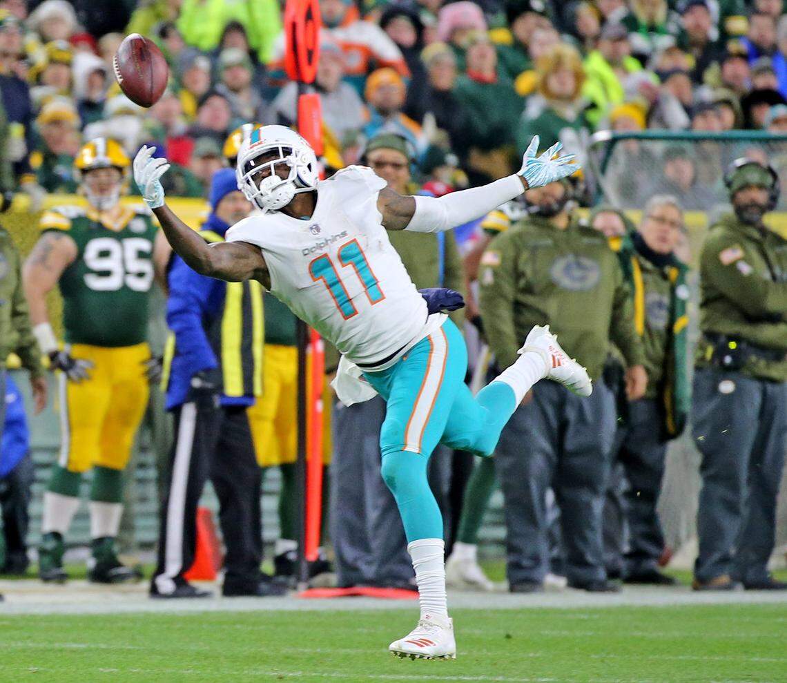 The playoffs once again appear out of reach for DeVante Parker and the Miami Dolphins.