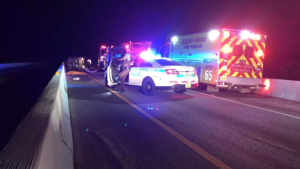 A Key Largo man was killed in a single-car crash on the 18 Mile Stretch of U.S. 1 Tuesday night, Feb. 5, 2019.