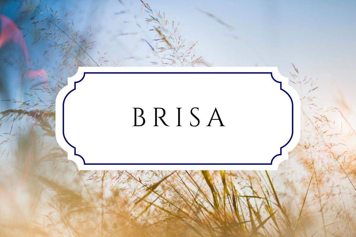 unique nature names brisa