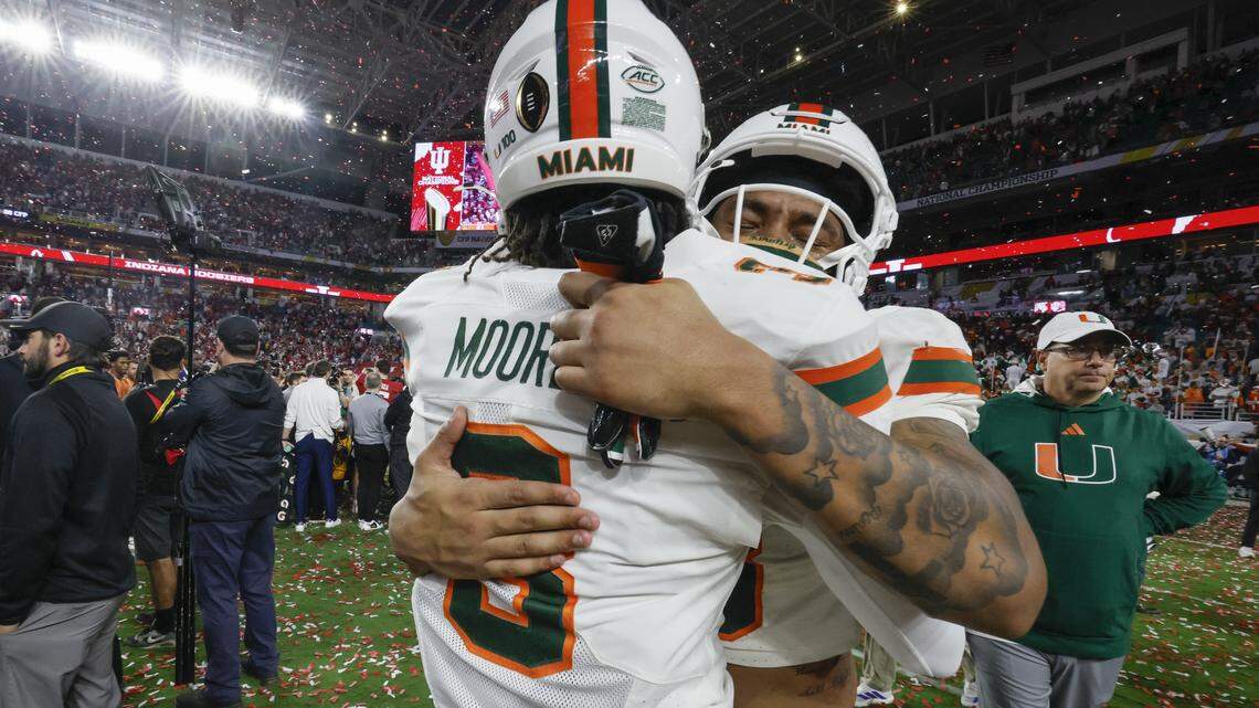 Interesting starting battles emerge for Canes. And football, hoops news
