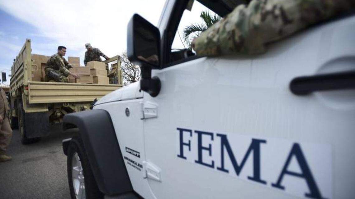 FEMA workers have been on the island since the first week of the storm