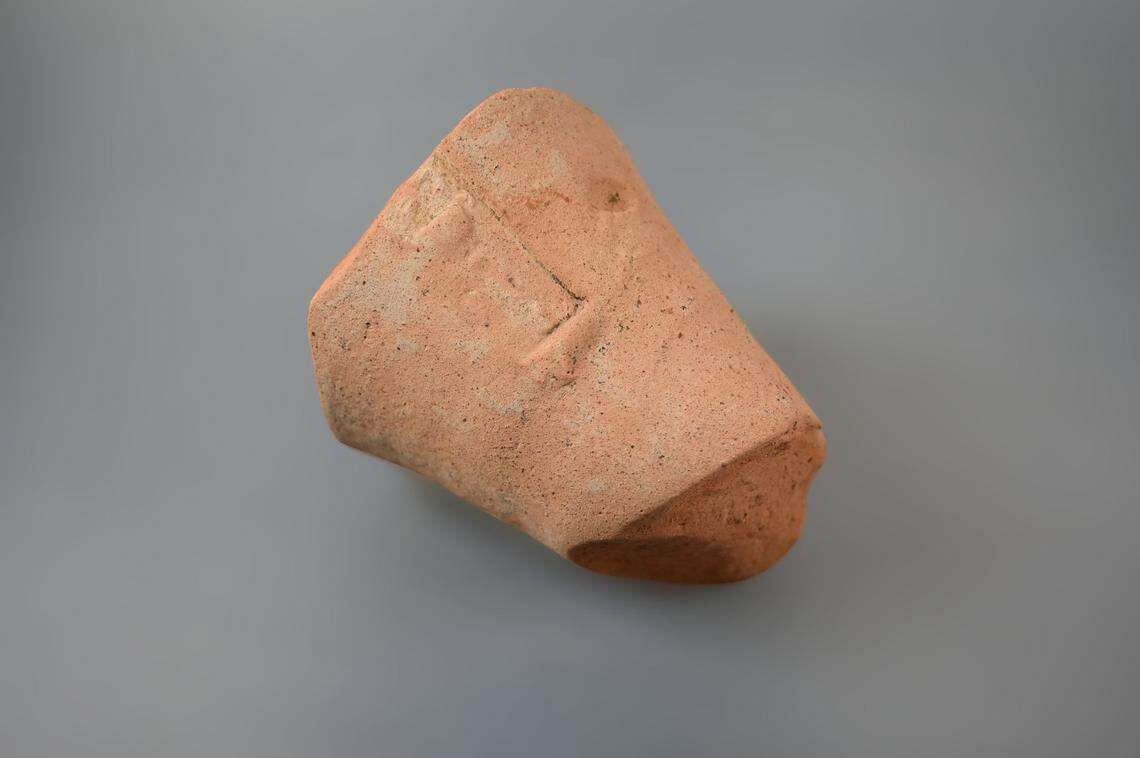 Part of an ancient Roman wine jar.