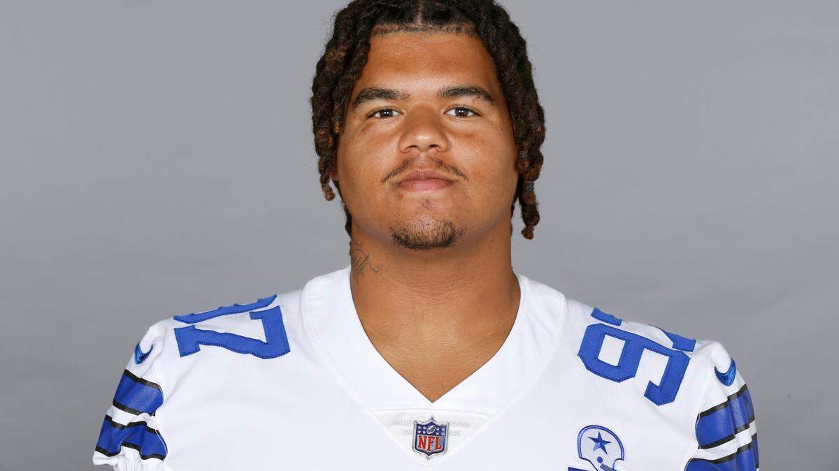 This is a 2020 photo of Trysten Hill of the Dallas Cowboys NFL football team. This image reflects the Dallas Cowboys active roster as of Saturday, Aug. 1, 2020 when this image was taken.