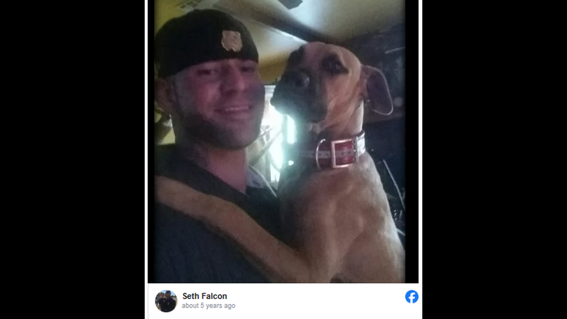 The body of Seth Falcon was recovered in Banister Canal, not far from where his dog sat, the Louisiana Department of Wildlife and Fisheries reported in a news release. It’s not clear if this is the dog they found.