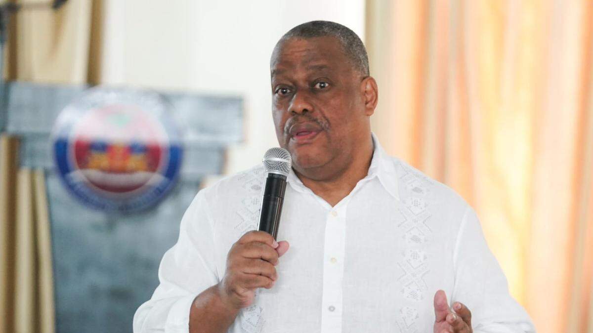 Haiti’s new prime minister, Garry Conille