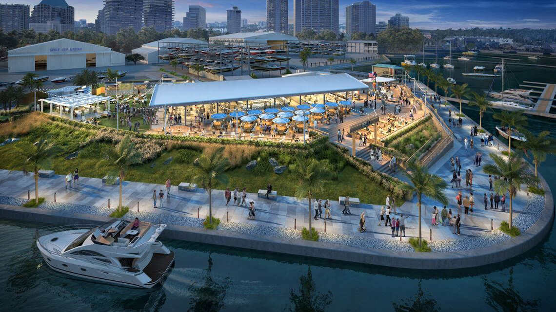 This waterfront dining venue in Coconut Grove is finally opening. Here’s what we know
