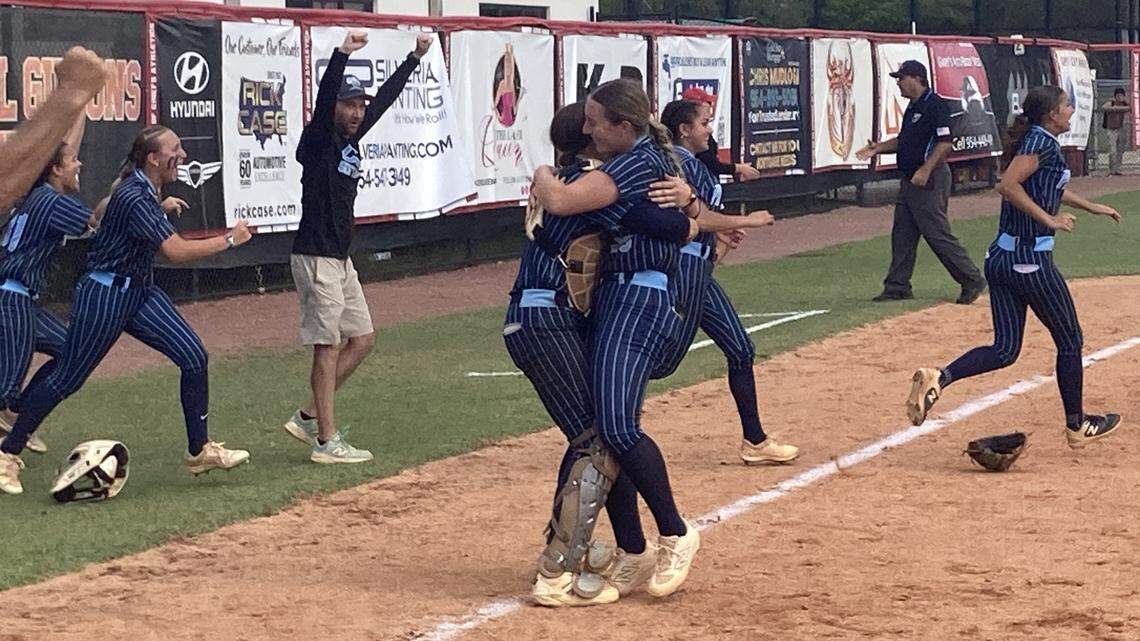 Coral Springs Charter ‘slays dragons’ on its way back to state softball semis