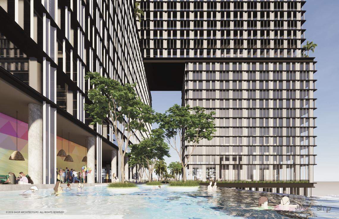 The Manhattan-based real estate developer JDS Development will construct a 62-story, mixed-use tower in Brickell.