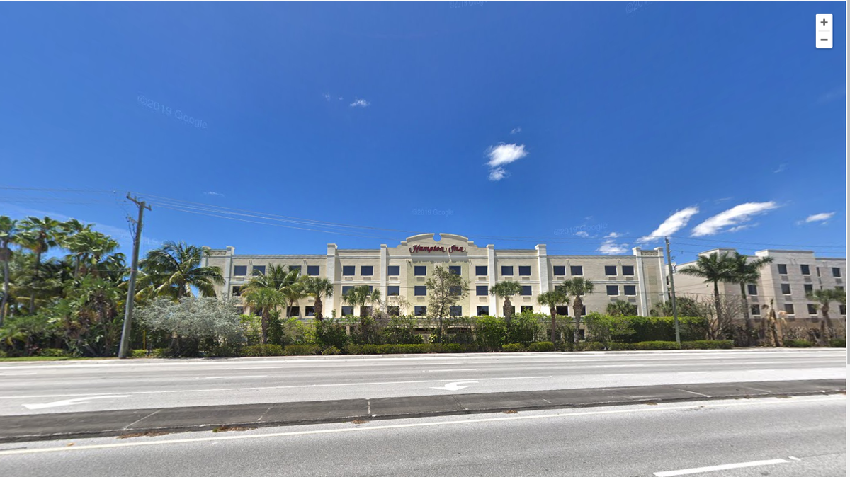 Rosemarie Mohammed, a woman of Arabic descent, claims she and her 1-year-old daughter were evicted out of this West Palm Beach hotel, located at 1601 Worthington Road, because of their ethnicity.