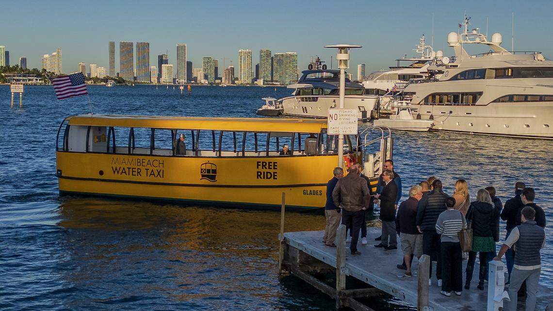 Miami Beach launches new water taxi across the bay. Will it succeed this time?
