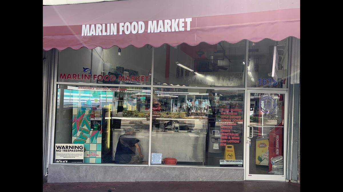 Miami Beach’s Marlin Food Market And Cafe, 1635 Washington Ave. in South Beach.