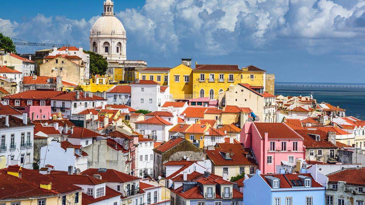 A view of Lisbon, the capital of Portugal.