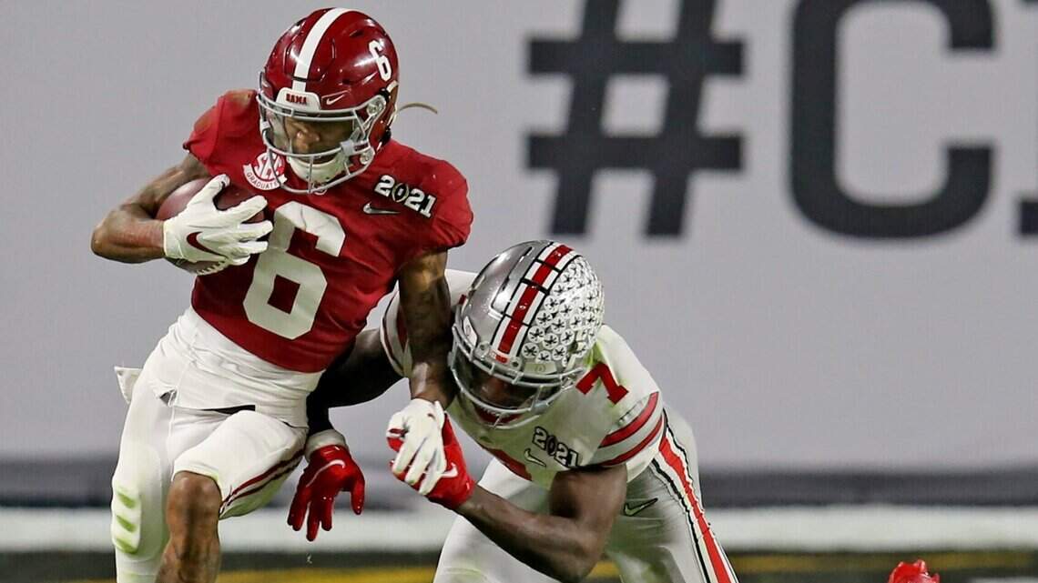‘Things are not over, this is only the beginning,’ DeVonta Smith says as weight question lingers