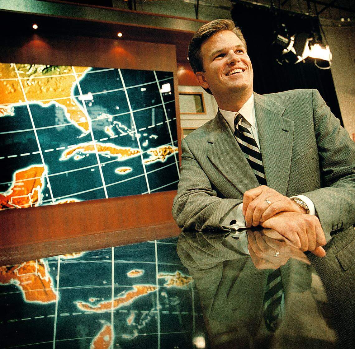 In 2000, Roland Steadham on NBC 6 in South Florida.
