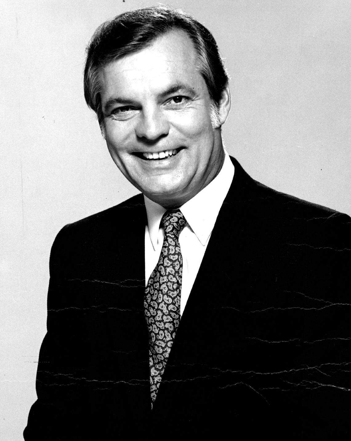 Glenn Rinker of Channel 10 in 1982.
