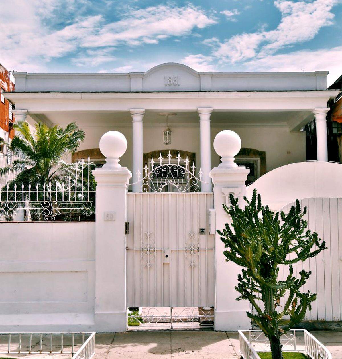 La Colonial 1861 es la casa adquirida por Unsain y en litigio con su esposa.