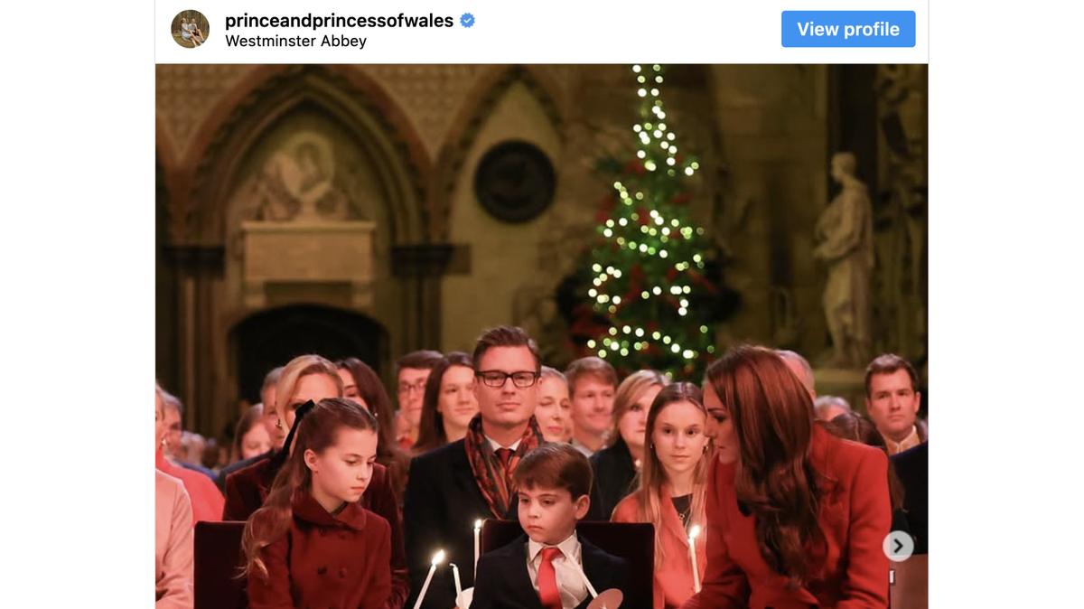 The royal family attend Christmas service and Westminster Abbey.