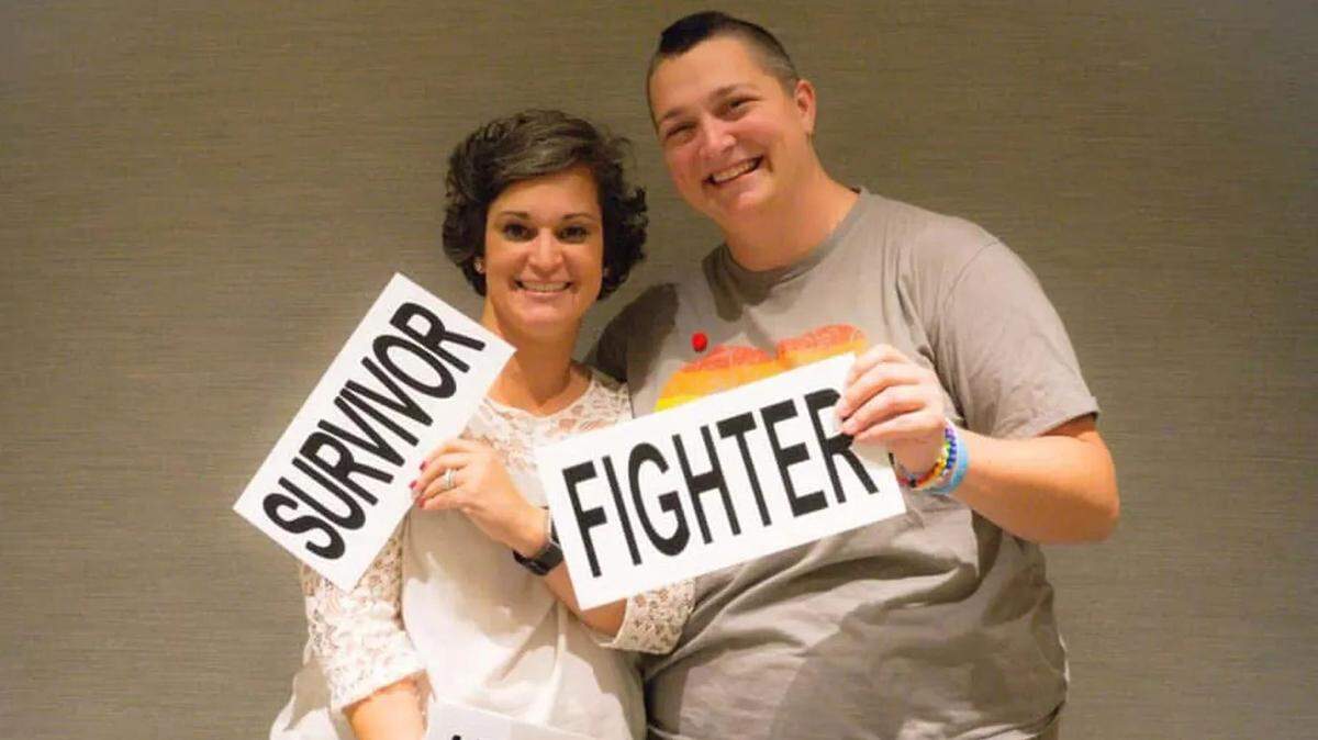 Marielle Santos McLeod (left) is still paying off bills that followed her 2017 colon cancer diagnosis, and she also faces an onslaught of out-of-pocket costs for follow-up monitoring and care. So, she’s rationing her other care: Despite feeling intense chest pain, she’s putting off a CT scan and a visit to a heart specialist.