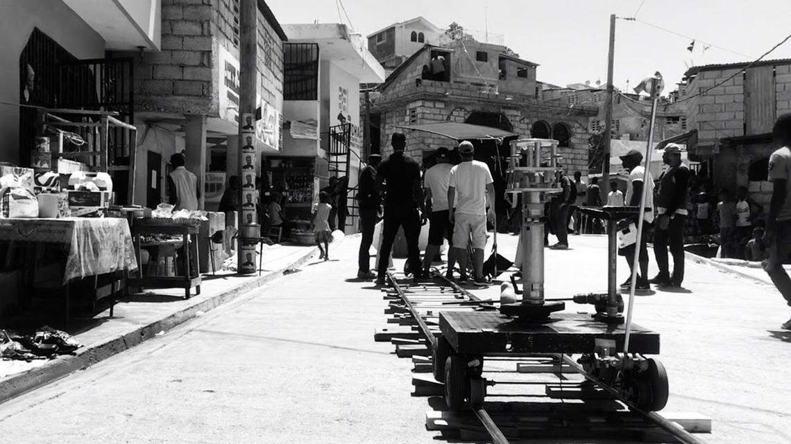 The film crew of Muska Films during a recent shoot in Haiti. Two Dominican filmmakers working on the film and their Haitian translator were recently kidnapped. Three days after their abductions they still had not been freed by captors asking $2 million ransom.