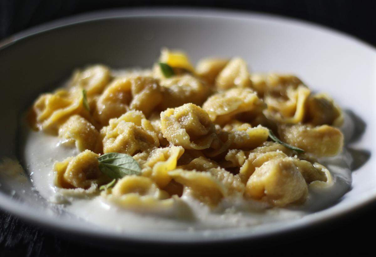 Ear pasta from Gino’s Bottegga Italiana.