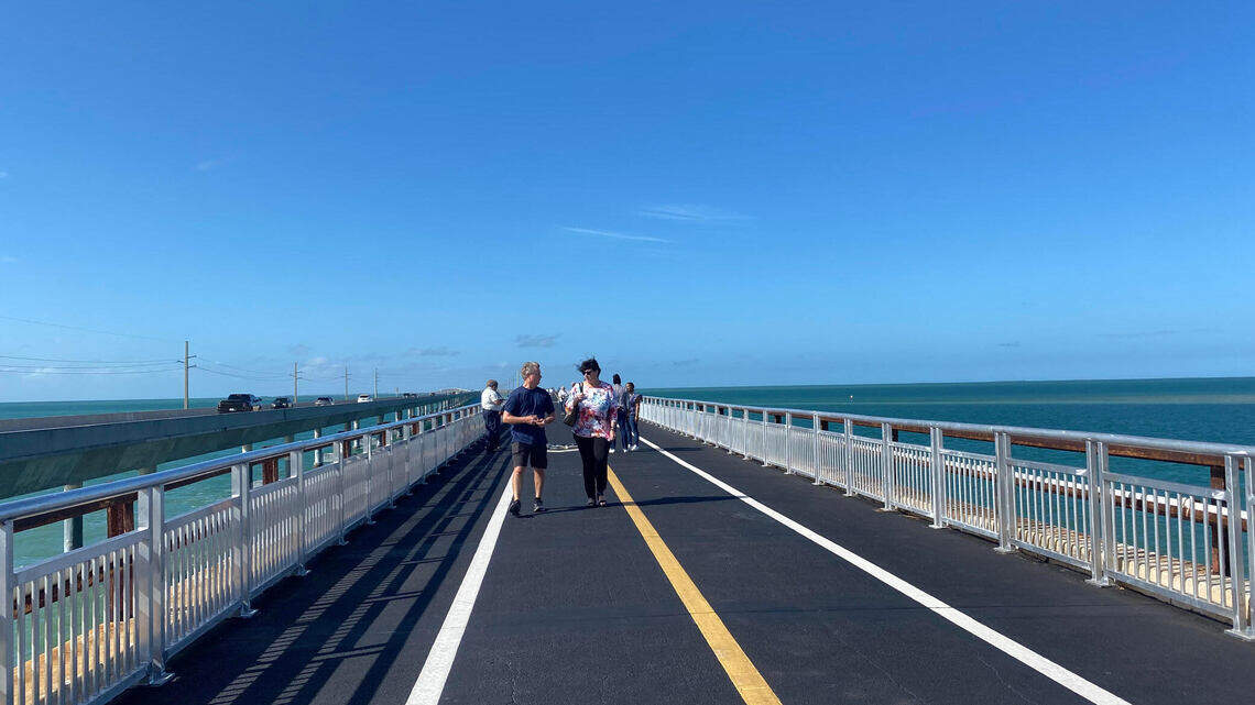 Old 7-mile bridge in the Florida Keys is back, and you can use it. Here’s what to know