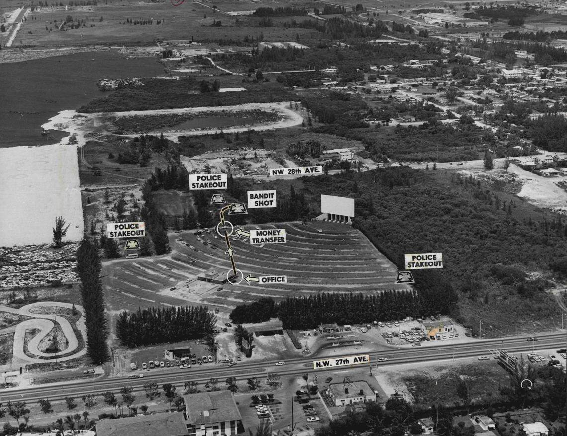 In 1967, the Turnpike Drive-in theater.