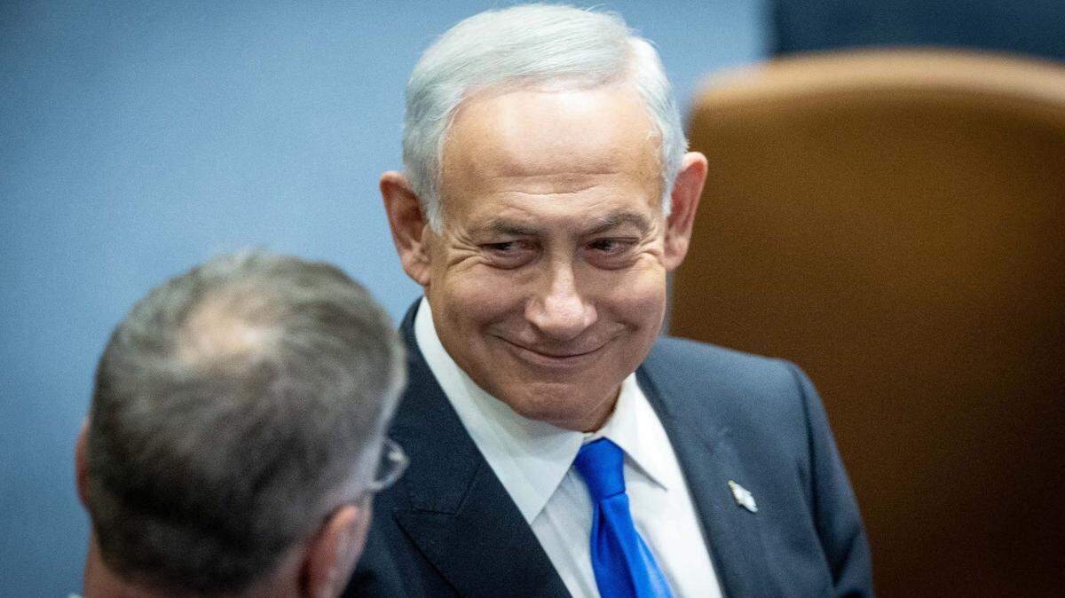 Prime Minister Benjamin Netanyahu, during an inauguration ceremony at the Israeli parliament in Jerusalem in December.