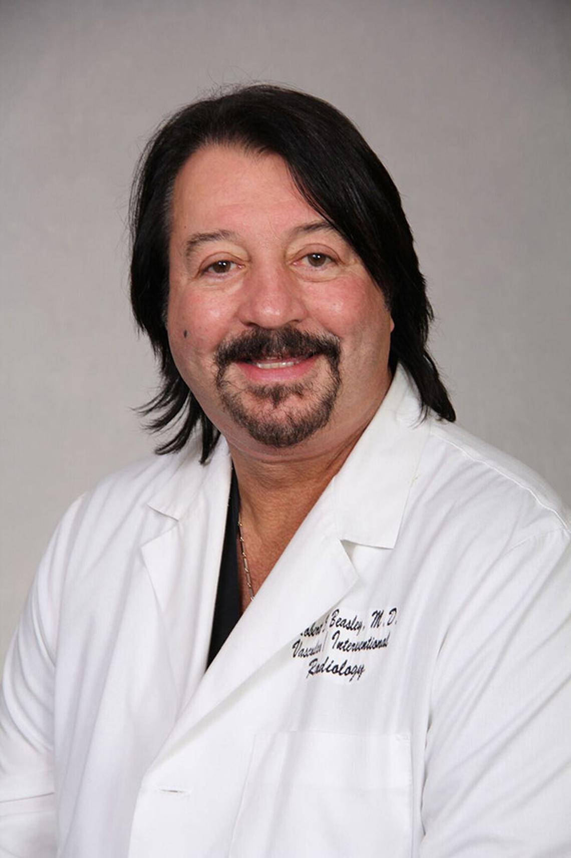 Dr. Robert Beasley, chief of vascular and interventional radiology at Mount Sinai Medical Center.