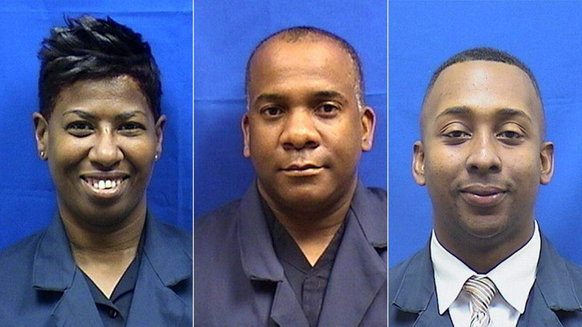 Miami police officers Schonton Harris, Kelvin Harris and James Archibald were arrested on federal public corruption charges Tuesday. The three are accused of possessing and selling cocaine and opioids and protecting drug dealers during transactions.