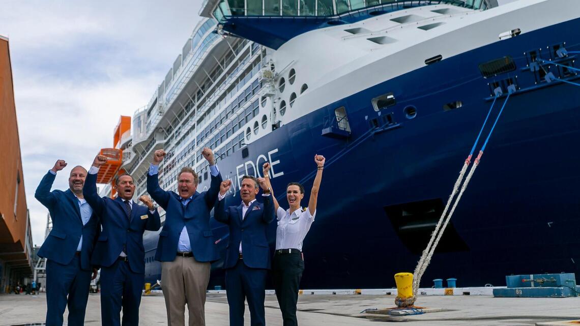 A cruise ship set sail from Port Everglades. It’s the first from the U.S. in 15 months