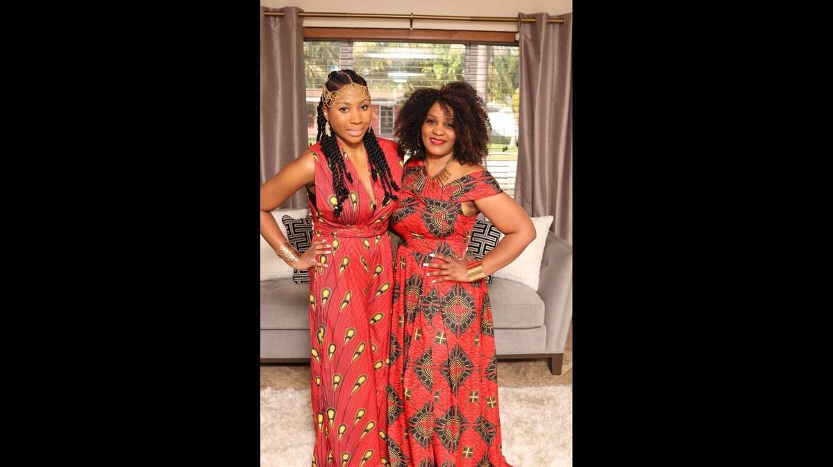 Marilyn Courtney Gosier, left, with her mother, Kemba Gosier, president of Advancing Sickle Cell Advocacy Project. Marilyn Courtney has been living with sickle cell disease since she was a baby.